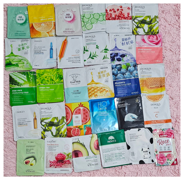 ماسک ورقهای ۵ عددی ( ارسال رندوم)