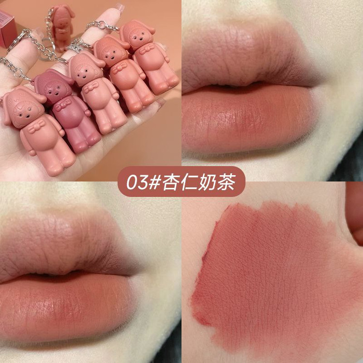 رژ مایع خرسی مدل جاکلیدی