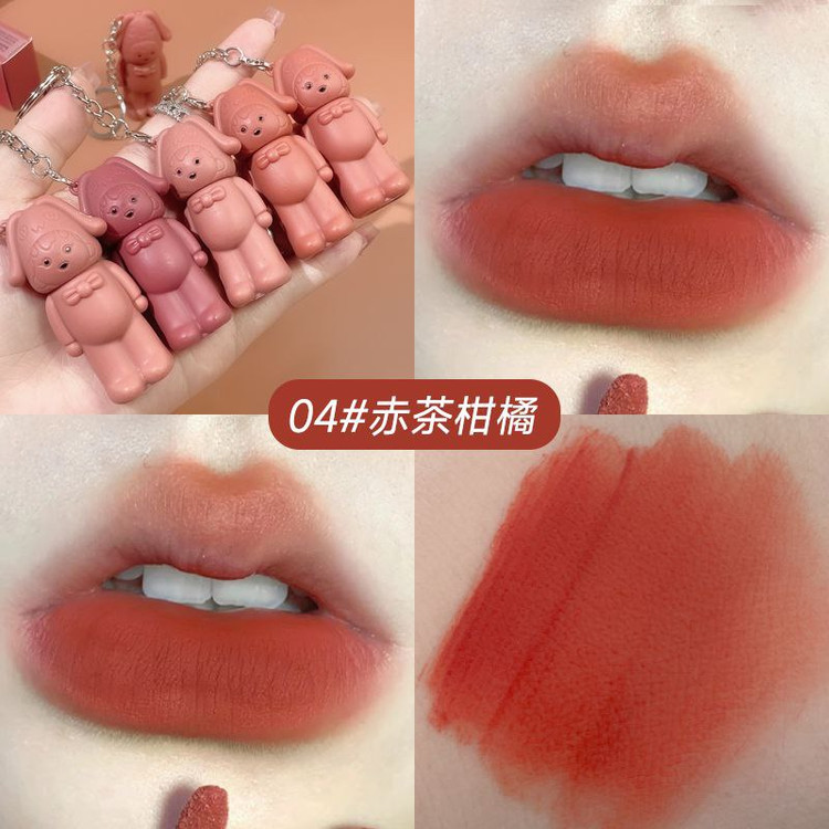 رژ مایع خرسی مدل جاکلیدی